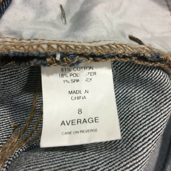 New York & Company NY&C Low Rise Bootcut Curvy Jeans Stretch 8 x 32 Average - Picture 9 of 9